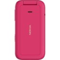 Nokia | 2660 DS | Pop Pink | 2.8 " | TFT LCD | 48 MB | 128 MB | Dual SIM | Nano-SIM | 3G | Bluetooth | 4.2 | USB w wersji microU
