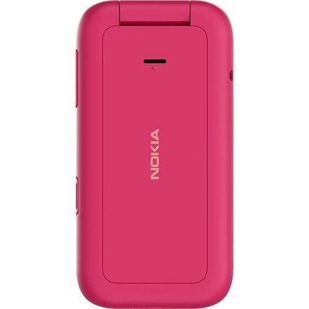 Nokia | 2660 DS | Pop Pink | 2.8 " | TFT LCD | 48 MB | 128 MB | Dual SIM | Nano-SIM | 3G | Bluetooth | 4.2 | USB w wersji microU