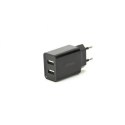 EnerGenie | EG-U2C2A-03-BK | 2-portowa uniwersalna ładowarka USB