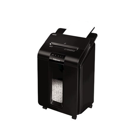 Fellowes AutoMax | 100M | Mini-cięcie | Niszczarka | P-4 | T-4 | Karty kredytowe | Zszywki | Spinacze | Papier | 23 litry | Czar