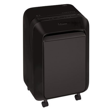 Fellowes Powershred | LX211 | Micro-cut | Niszczarka | P-5 | Karty kredytowe | Zszywki | Spinacze | Papier | 23 litry | Czarny