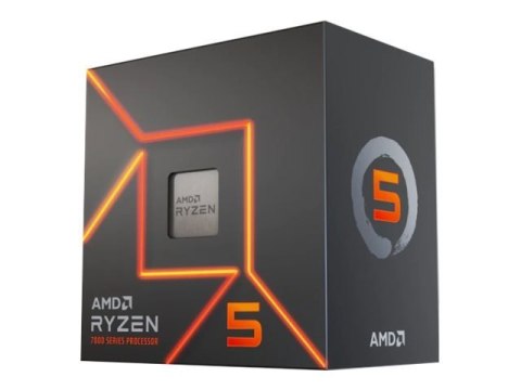 AMD Ryzen 5 7600 | 3,8 GHz | AM5 | Wątki procesora 12 | AMD | Rdzenie procesora 6