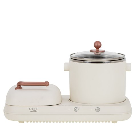 Stacja śniadaniowa Adler 2 w 1 | AD 6421 | 1320 W | 1 L | Liczba programów 1