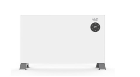 Adler Grzejnik konwekcyjny LCD z pilotem | Grzejnik konwekcyjny | 2000 W | Liczba poziomów mocy 3 | Biały | IPX24