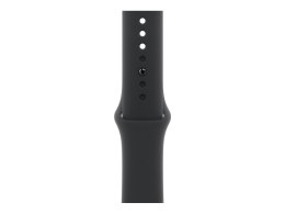Czarna opaska sportowa Apple 46 mm - S/M | Apple