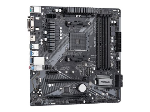 ASRock B450M PRO4 R2.0 | Rodzina procesorów AMD | Gniazdo procesora AM4 | DDR4 | Obsługiwane interfejsy dysków twardych SATA, M.