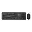 Asus CW100 | Zestaw klawiatura i mysz | Bezprzewodowy | USA | Czarny