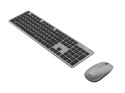 Asus W5000 | Zestaw klawiatura i mysz | Bezprzewodowy | USA | Szary