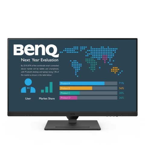 Benq BL3290QT | 31,5 " | IPS | 16:9 | 75 Hz | 5 ms | 2560 x 1440 pikseli | 350 cd/m² | Porty HDMI w liczbie 1
