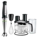 Braun | Blender ręczny | MQ7075 | Blender ręczny | 1000 W | Liczba prędkości 1 | Tryb Turbo | Rozdrabniacz | Czarny