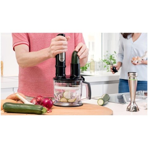 Braun | Blender ręczny | MQ7075 | Blender ręczny | 1000 W | Liczba prędkości 1 | Tryb Turbo | Rozdrabniacz | Czarny