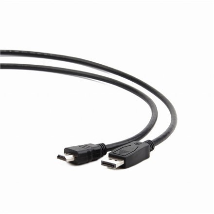 Cablexpert | CC-DP-HDMI-1M | Męski | 19 pin HDMI Typ A | Męski | 20 pin DisplayPort | 1 m