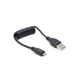 Cablexpert | Kabel USB | Męski | 4-pinowy USB Typ A | Męski | Czarny | 5-pinowy Micro-USB Typ B | 0,6 m