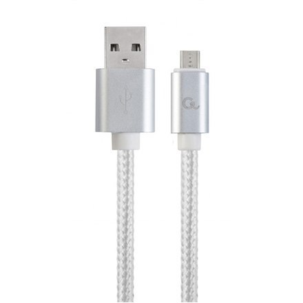 Cablexpert | Kabel USB | Męski | 5-pinowy Micro-USB Typ B | Męski | Srebrny | 4-pinowy USB Typ A | 1,8 m