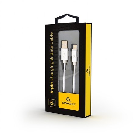 Cablexpert | Kabel USB | Męski | 5-pinowy Micro-USB Typ B | Męski | Srebrny | 4-pinowy USB Typ A | 1,8 m