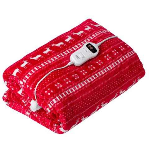 Camry | Elektryczny koc grzewczy z wyłącznikiem czasowym | CR 7441 | Liczba poziomów ogrzewania 10 | Liczba osób 1 | Pilot zdaln