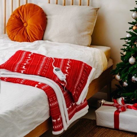 Camry | Elektryczny koc grzewczy z wyłącznikiem czasowym | CR 7441 | Liczba poziomów ogrzewania 10 | Liczba osób 1 | Pilot zdaln