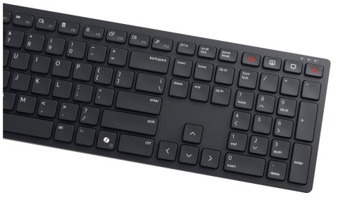 Dell | Collaboration Keyboard | KB525C | Klawiatura | Przewodowa | Ukraińska (QWERTY) | Czarna | USB-C