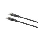 Fixed | Kabel w oplocie USB-C/USB-C, 2m, 100W | FIXDB-CC2-BK