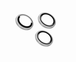 Szkło aparatu stacjonarnego | Apple | iPhone 16 Pro/16 Pro Max | Szkło hartowane | Srebrny