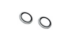 Szkło aparatu stacjonarnego | Apple | iPhone 16/16 Plus | Szkło hartowane | Srebrny