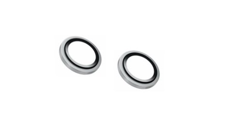 Szkło aparatu stacjonarnego | Apple | iPhone 16/16 Plus | Szkło hartowane | Srebrny