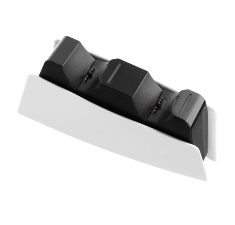 Stała podstawka z podwójną ładowarką do kontrolera bezprzewodowego PS5 | FIXPS5-DCC-BW