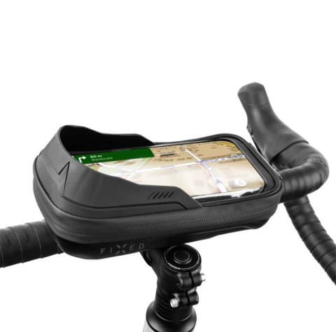 Fixed FIXBIB2-BK | Etui rowerowe | Czarny | Do wszystkich typów telefonów do 6,8''