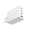 Stała ładowarka podróżna GaN 3xUSB-C/USB 100W | FIXCG100-3CU-WH