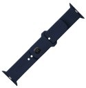 Stały | Sportowy zestaw pasków do Apple Watch 38/40/41 mm | 160-225 mm | Niebieski | Silikonowy