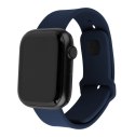 Stały | Sportowy zestaw pasków do Apple Watch 38/40/41 mm | 160-225 mm | Niebieski | Silikonowy