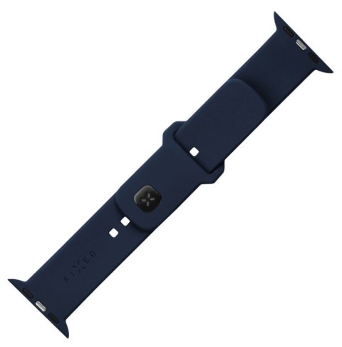 Fixed | Sportowy zestaw pasków do Apple Watch 42/44/45 mm | 170-235 mm | Niebieski | Silikonowy