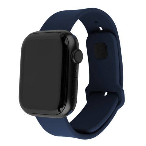 Fixed | Sportowy zestaw pasków do Apple Watch 42/44/45 mm | 170-235 mm | Niebieski | Silikonowy