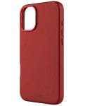 Fixed MagLeather | Back Cover | Apple | iPhone 16 Plus | Leather | Red