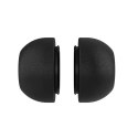 Stałe zatyczki Pro, 2 zestawy, rozmiar S | Zatyczki | Apple | Airpods Pro/Pro 2 | Pianka | Czarny