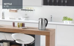 Gorenje | Czajnik | K17S | Elektryczny | 2000 W | 1,7 L | Stal nierdzewna | Podstawa obrotowa 360° | Stal nierdzewna