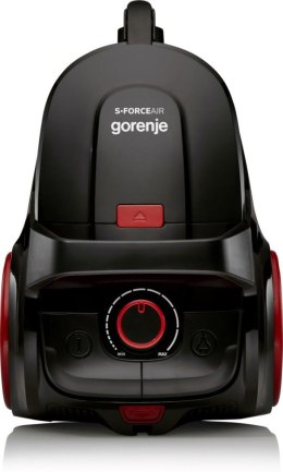 Gorenje | Odkurzacz | VCE01SFABKR | Workowy | Moc 850 W | Pojemność na kurz 3 L | Czarny