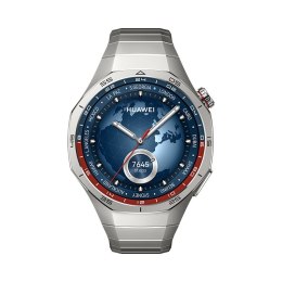 Huawei WATCH GT 5 Pro 46mm Vili-B29M | Smartwatch | GPS (satelitarny) | AMOLED | 1,43 cala | Tytanowy