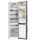 Lodówka Candy | CNCQ2T518EX | Klasa efektywności energetycznej E | Wolnostojąca | Kombi | Wysokość 182,5 cm | System No Frost | 