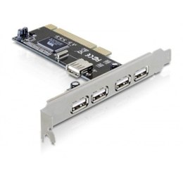 Logilink Karta interfejsu PCI USB 2.0 4+1x