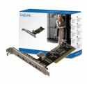 Logilink Karta interfejsu PCI USB 2.0 4+1x