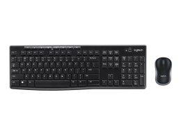 Logitech MK270 | Zestaw klawiatura i mysz | Bezprzewodowy | USA | Czarny
