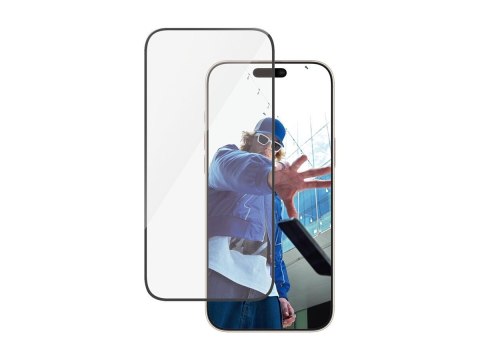 Ochraniacz ekranu PanzerGlass | Apple | iPhone 16 Pro Max | Szkło | Przezroczysty | Ultra-Wide Fit