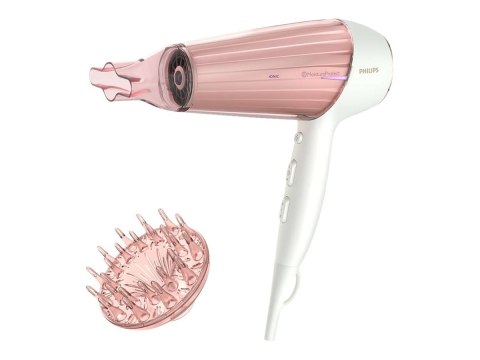 Philips | Suszarka do włosów | HP8281/00 | 2300 W | Liczba ustawień temperatury 6 | Funkcja jonizacji | Dysza dyfuzora | Perłowa