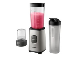 Mini blender Philips | HR2604/80 Daily Collection | Tabletop | 350 W | Materiał słoika Plastik/Szkło | Pojemność słoika 0,6+0,6 