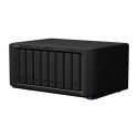 Synology | Tower NAS | DS1821+ | Do 8 HDD/SSD Hot-Swap | AMD Ryzen | Ryzen V1500B Quad Core | Częstotliwość procesora 2,2 GHz | 
