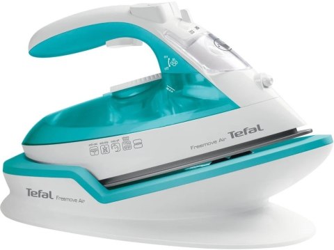 TEFAL Freemove Air Wireless Steam Iron | FV6520 | Żelazko parowe | 2400 W | Pojemność zbiornika na wodę 250 ml | Ciągły strumień