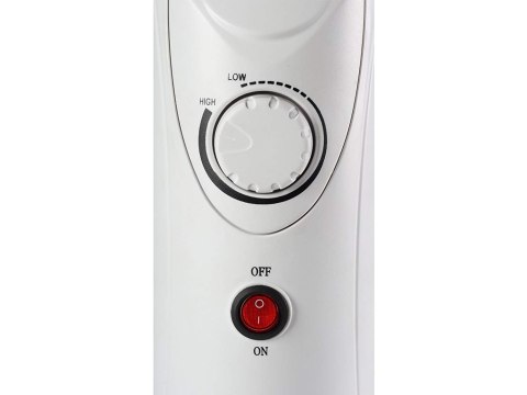 Tristar | Grzejnik elektryczny | KA-5103 | Grzejnik olejowy | 500 W | Biały