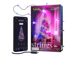 Twinkly Candies 200 diod LED RGB w kształcie pereł, zielony przewód, USB-C|Twinkly