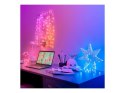 Twinkly Candies 200 diod LED RGB w kształcie pereł, zielony przewód, USB-C|Twinkly
